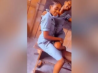 African School teens 18+ Grinding